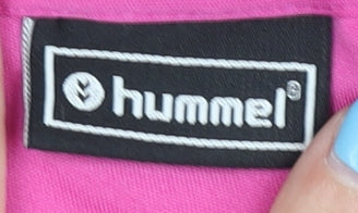 Hummel Men's Pink Sports T-Shirt, Small