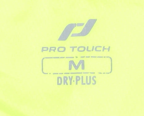 Unisex Adults UK Size M PRO TOUCH Yellow Running & Jogging Gym & Training Tank