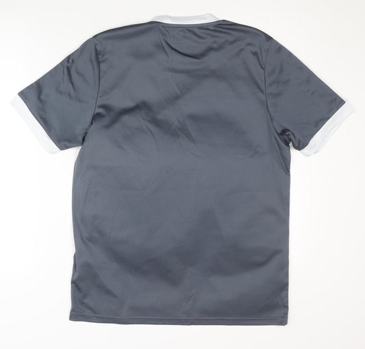 Mens UK Size M ERIMA Grey Football T-Shirt