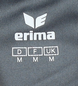 Mens UK Size M ERIMA Grey Football T-Shirt