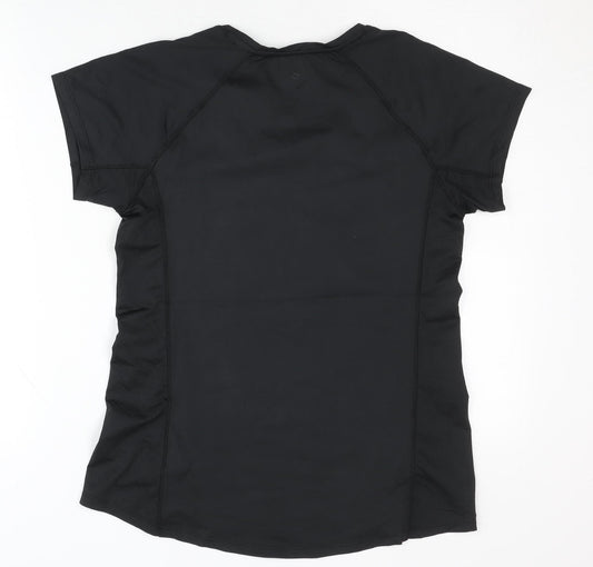 H&M Women's Black Athletic T-Shirt Size 12
