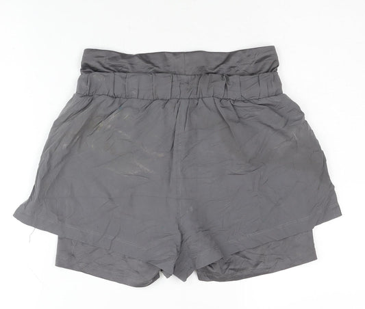 Crane Women's Grey Athletic Shorts Size 10 Regular Fit
