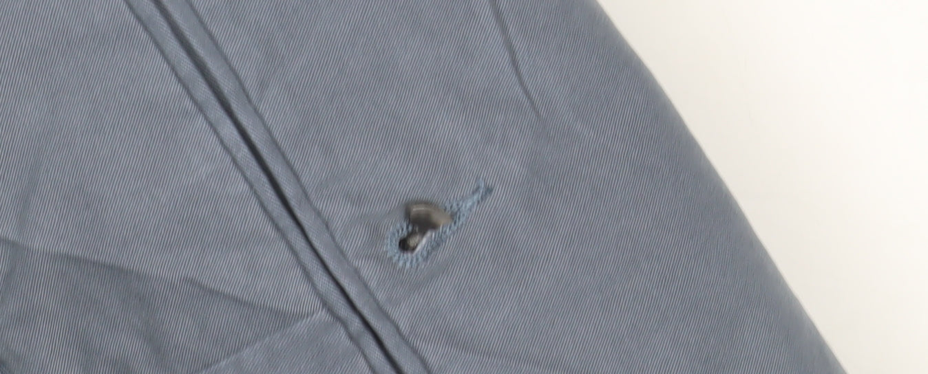 Marks & Spencer Blue Skinny Fit Chino Trousers - 40