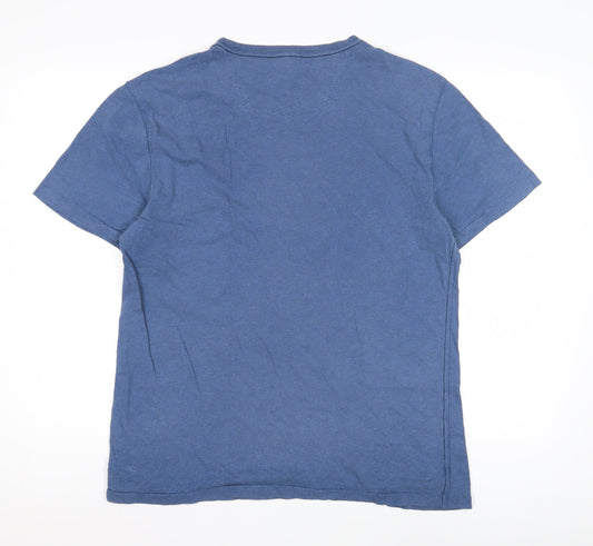 Levi's Men's Blue Crew Neck T-Shirt, Size M