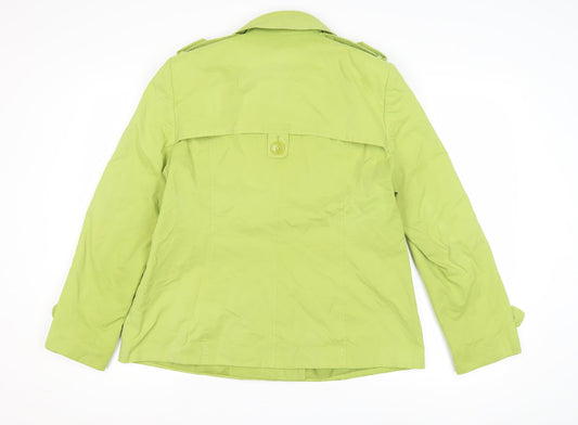 Debenhams Women's Size 16 Green Coat