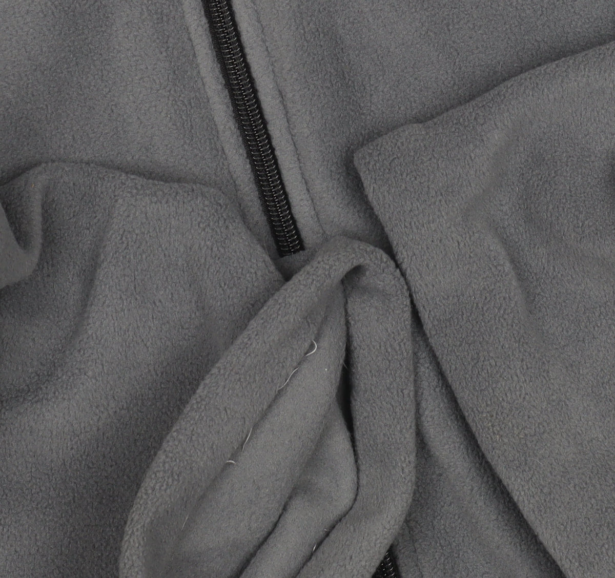 Additional view of Atlas For Men Grey Fleece Jacket - L, Winter Casual
