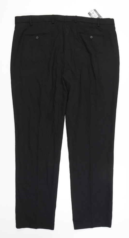 Marks and Spencer Men's Black XL Dress Pants