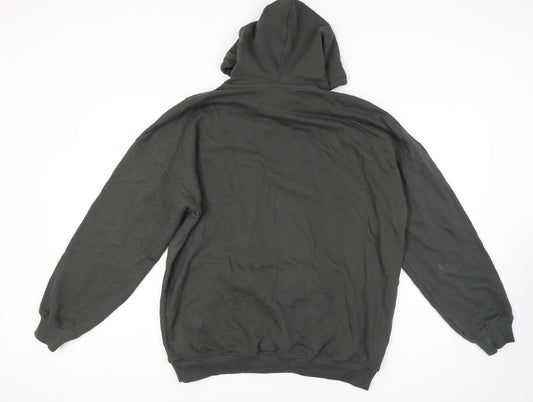 Mens UK Size M MP Green Pullover Hoodie