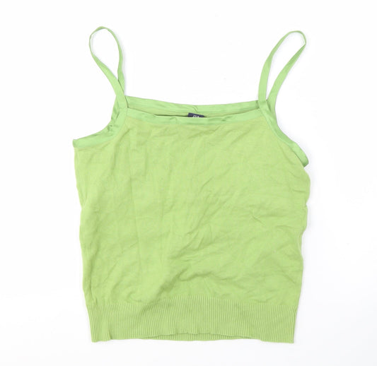 Gap Women's Green Camisole Tank Top - Medium
