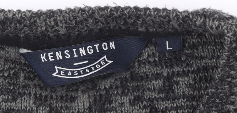 Kensington Eastside Men's Black Pullover Jumper Size L