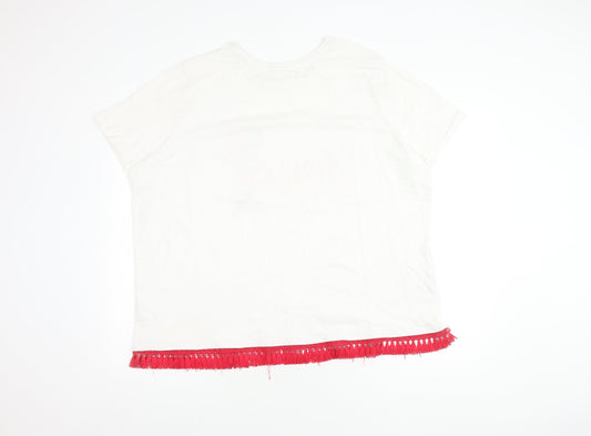 Womens UK Size 26 Disney White T-Shirt
