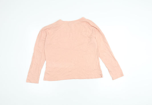 Womens UK Size 12 White Stuff Pink Basic T-Shirt