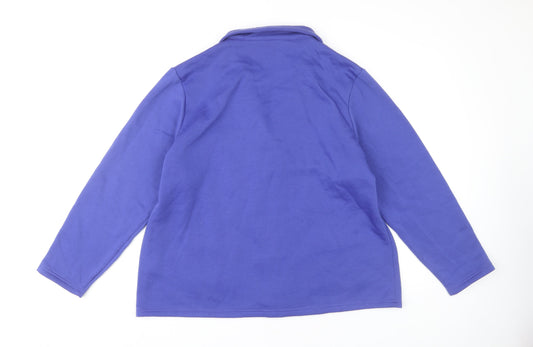 Damart Women's Blue XL Blazer, Casual Jacket