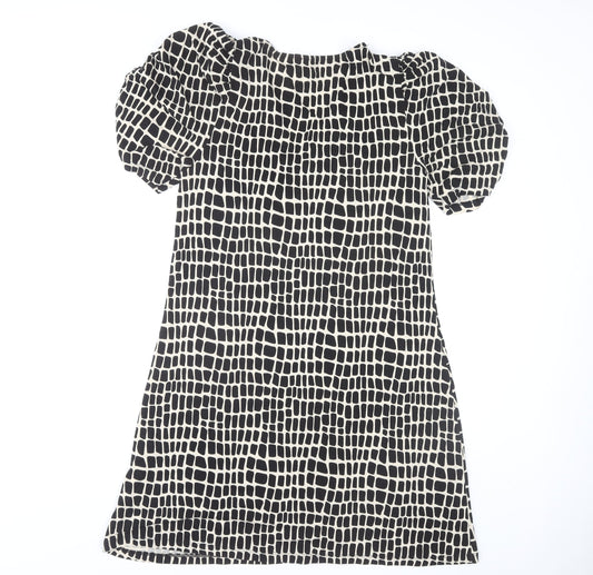 Next Women's Multicoloured V-Neck Dress Size 14