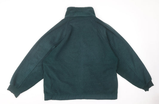 Mens UK Size XL Casual Sport Green Basic Jacket
