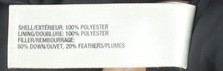 Gap Women's Black Puffer Jacket Size L for Winter