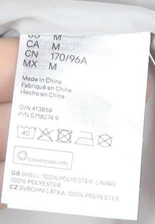 H&M Unisex Beige NASA Windbreaker Jacket M