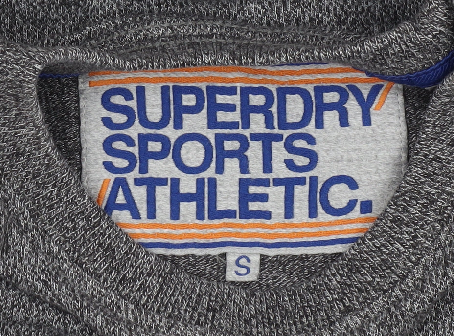 Superdry Men's Grey Sports T-Shirt Small