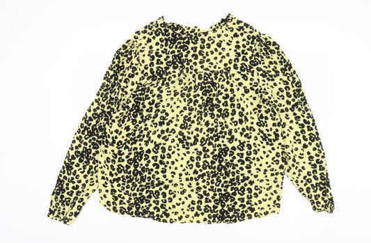 Womens UK Size 14 Marks and Spencer Multicoloured Basic Blouse