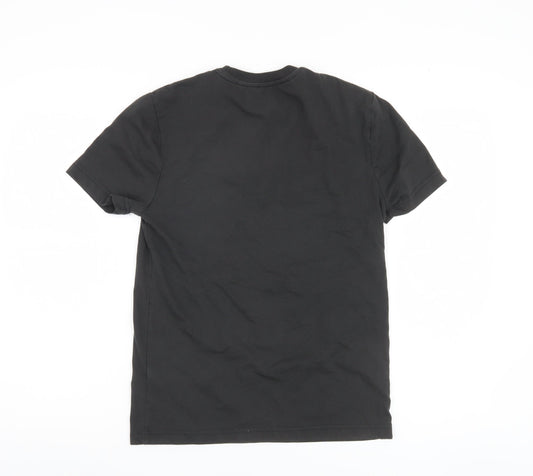 Marvel Men's Black Short Sleeve T-Shirt, S