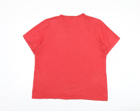 Nike Men's XL Red Short Sleeve T-Shirt