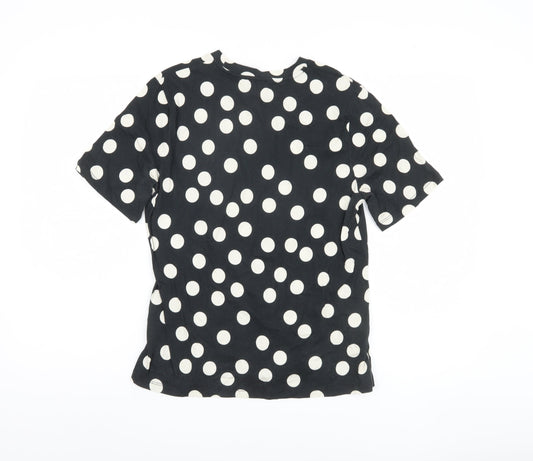 Womens UK Size M Warehouse Black T-Shirt