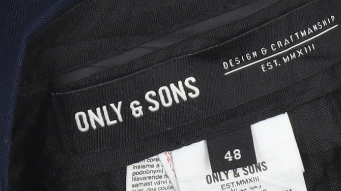 Only & Sons Blue Trousers Men's Size 48