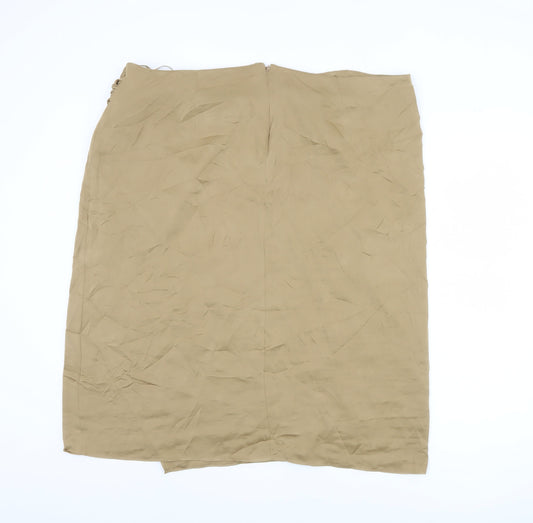 Marks and Spencer Women's Beige Size 24 Skirt