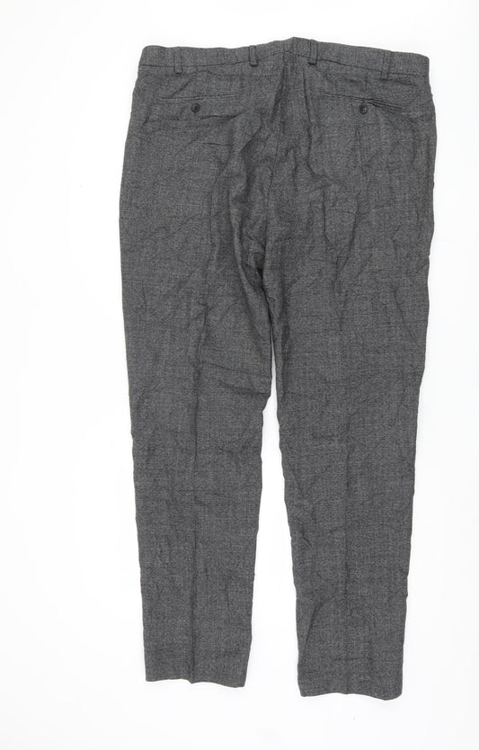 Marks and Spencer Men's Grey Dress Pants XL