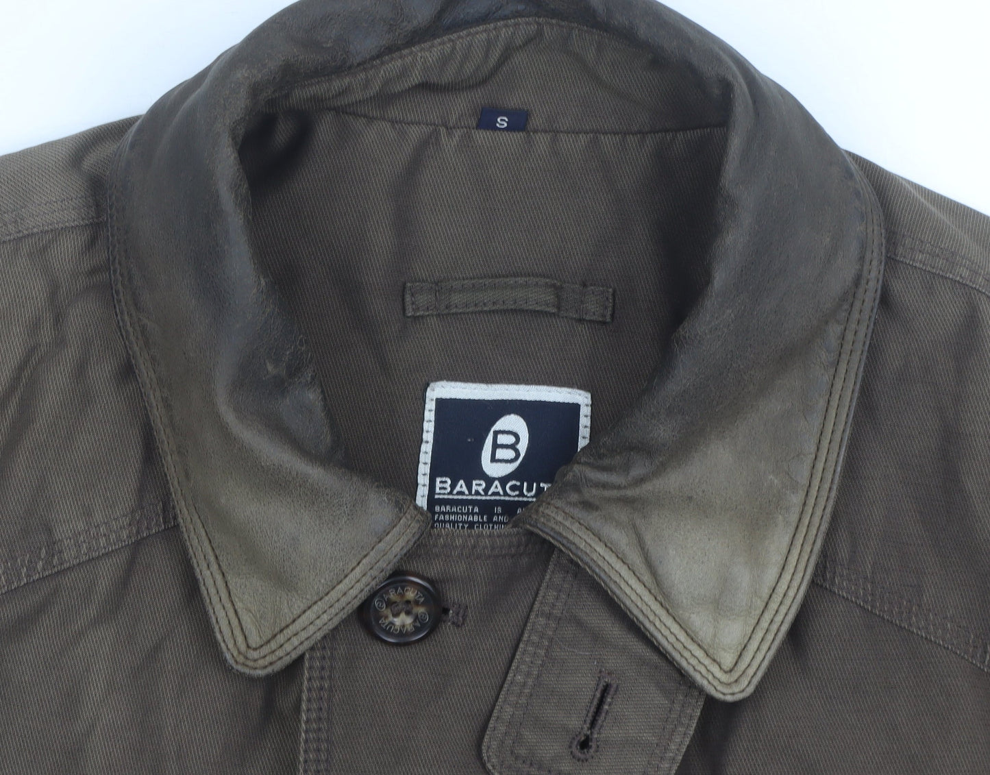 Baracuta Men's Brown Field Jacket, Size S, Casual Coat