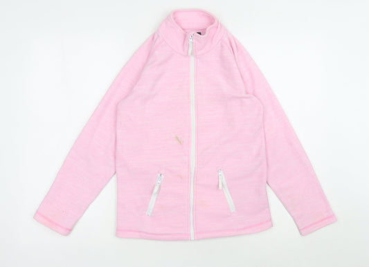 Mountain Warehouse Girls Pink Basic Jacket Size 11-12