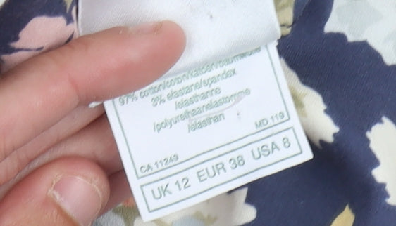 Laura Ashley Floral Sheath Dress, Size 12, Sleeveless