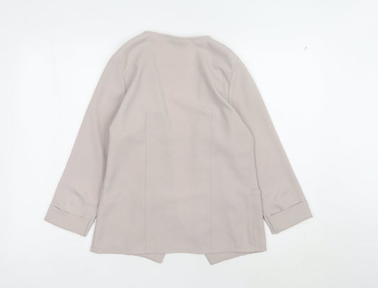 Wallis Women's Beige Blazer Size 8 Regular Fit