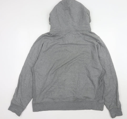 Mens UK Size XL Lee Cooper Grey Pullover Hoodie
