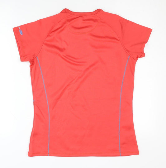 Regatta Women's Red Gym Training T-Shirt Size 12