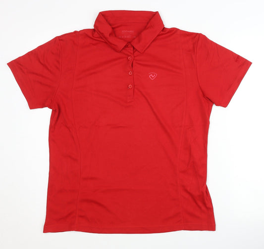 Northland Women's Red Polo Shirt Size 16