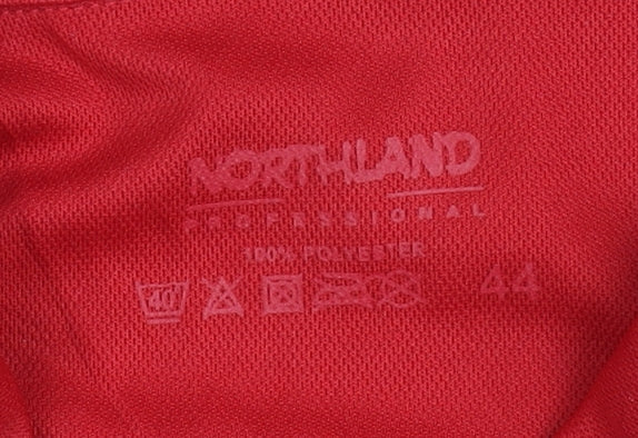 Northland Women's Red Polo Shirt Size 16