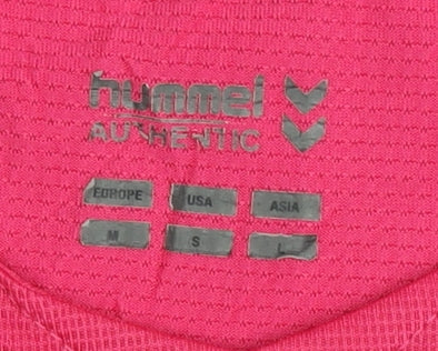 Mens UK Size S Hummel Pink T-Shirt