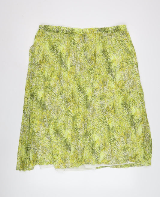 Womens UK Size 14 Marks and Spencer Flare Skirt