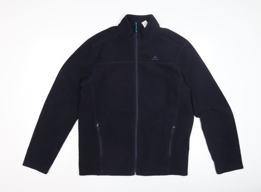 Unisex Adults UK Size XL DECATHLON Black Basic Jacket