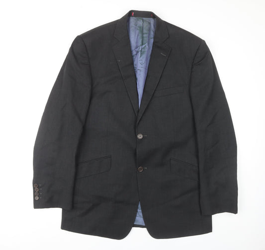 Mens UK Size 42 Alexandre Regular Grey Suit Jacket