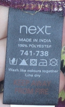 Next Women’s Multicoloured Size 8 Geometric Dress