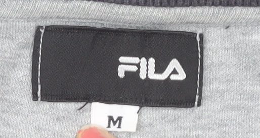 Mens UK Size M FILA Grey Pullover Sweatshirt