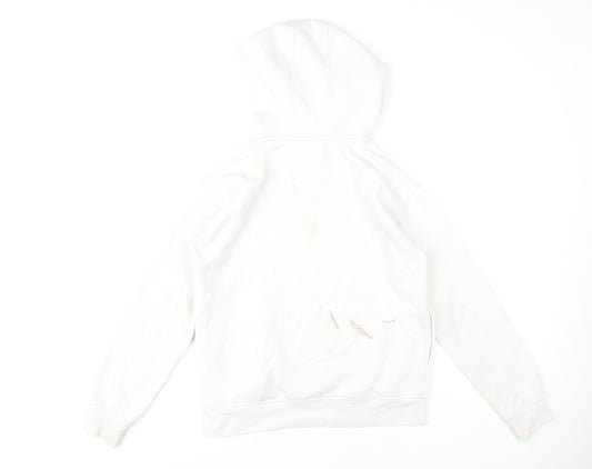 Womens UK Size XS Disney White Pullover Hoodie