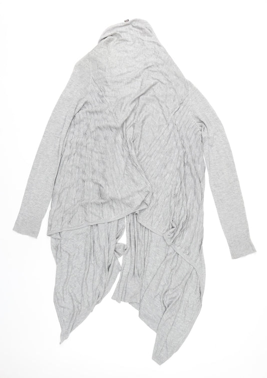 Womens UK Size 10 Ted Baker Grey Cardigan Jumper