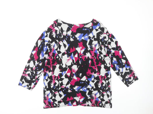 Womens UK Size 16 Marks and Spencer Multicoloured Pullover Jumper