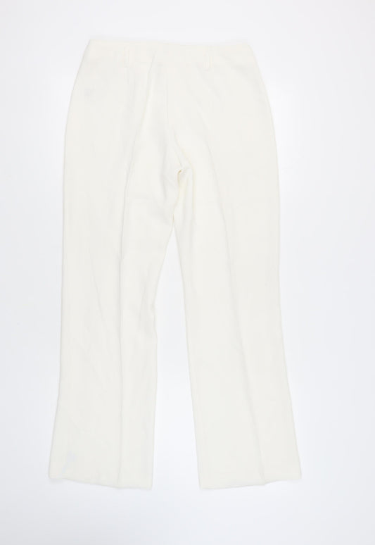 Womens UK Size 12 Etam Ivory Trousers