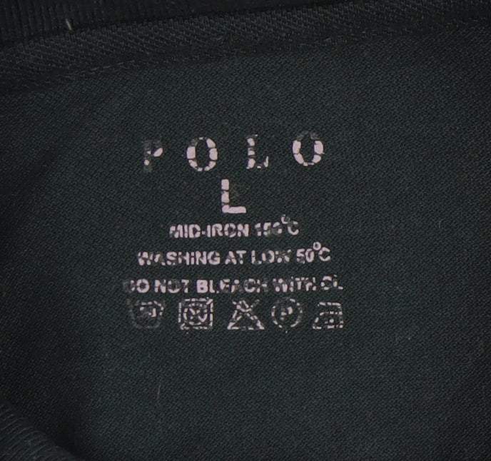 Polo Men’s Green Short Sleeve Cotton Polo L