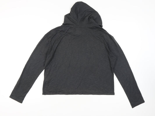 Superdry Unisex Black Pullover Hoodie, Size M