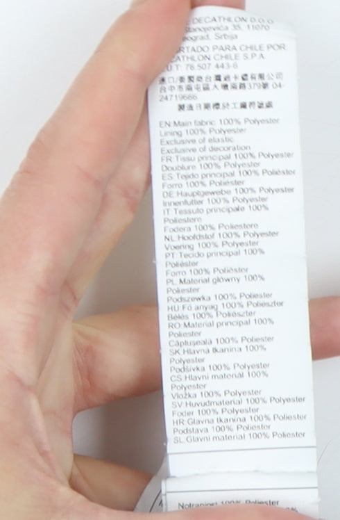 Decathlon Unisex Blue Athletic Gym Shorts Size 12